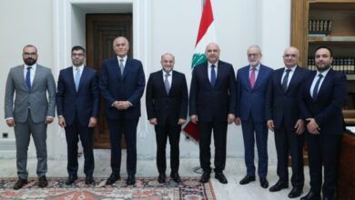 جوزاف عون يستقبل مجلس الإنماء والإعمار